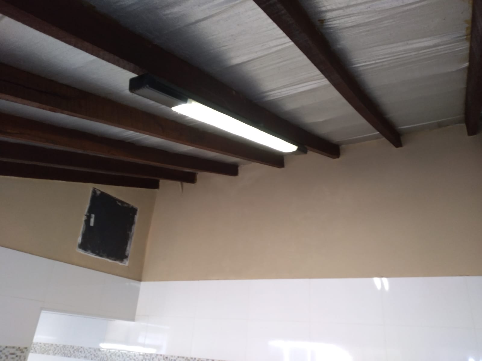 luminaria em cozinha